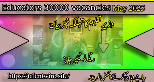 Punjab Educator Jobs 2025