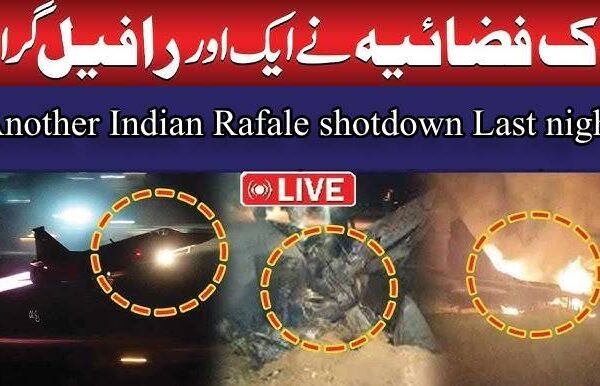 Pakistan Shoots Down Indian Rafale Jet Using Chinese J-10